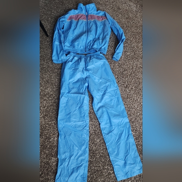 New Balance Blue and Pink Jumpsuit - Picture 1 of 7